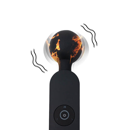 Camtoyz Majestic Tamina Vibrator – Black – Silicone