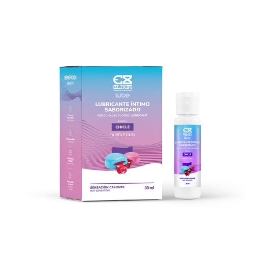Elixir Bubble Gum Flavored Lubricant 30ml – Liquid, Smooth Formula