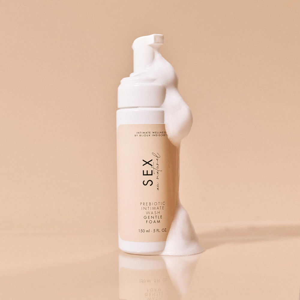 Bijoux Indiscrets Sex Au Naturel Prebiotic Intimate Wash Gentle Foam – Gentle Cleansing Foam