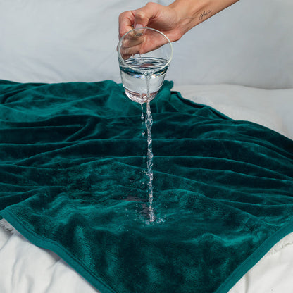 Splash Blanket The OG Small Waterproof Blanket – Emerald Green