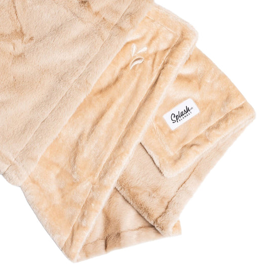 Splash Blanket Furlush Medium Waterproof Blanket – Vanilla/Ivory/Beige