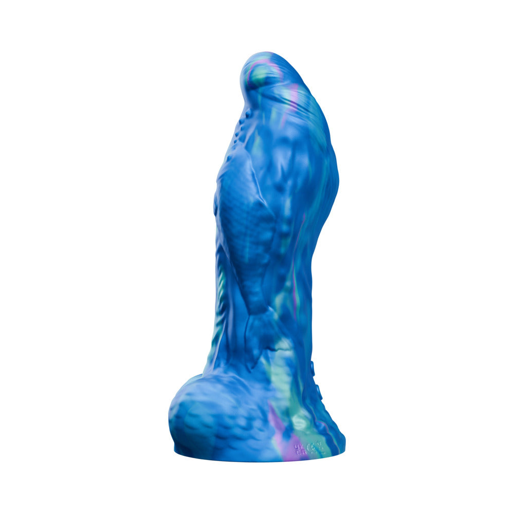 Tentra Marinus Sea Beast Vibrating Dildo – Blue – 8 Vibration Modes