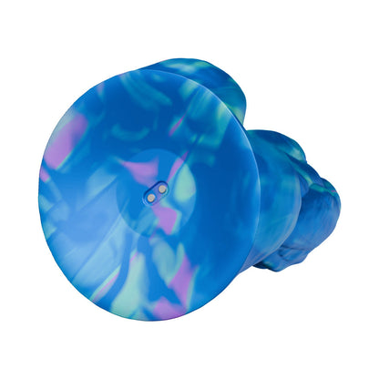 Tentra Marinus Sea Beast Vibrating Dildo – Blue – 8 Vibration Modes