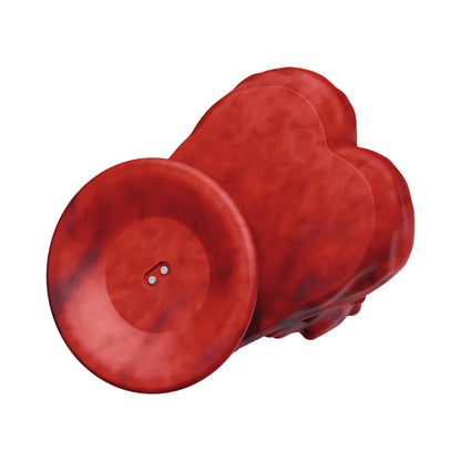Tentra Vulkris Volcanic Dragon Vibrating Dildo – Red