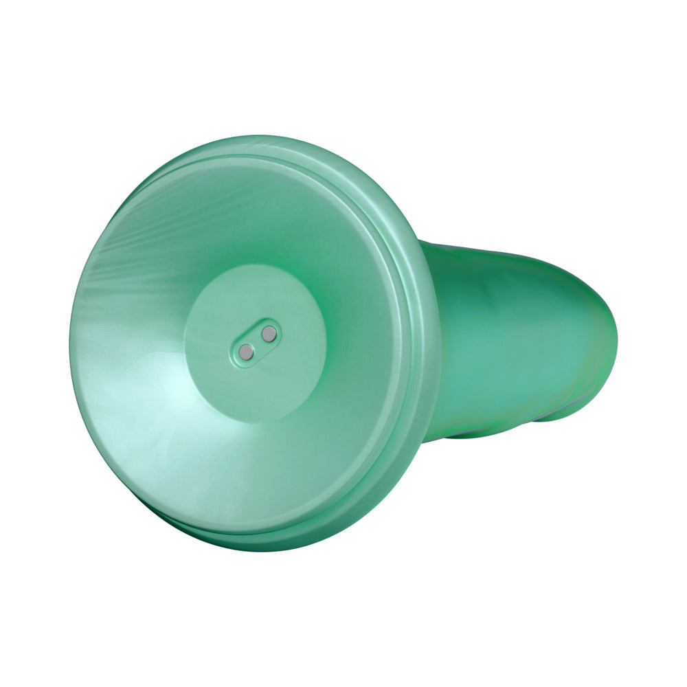 Tentra Prantis Alien Finger Thrusting Dildo – Green – 10 Vibration Modes