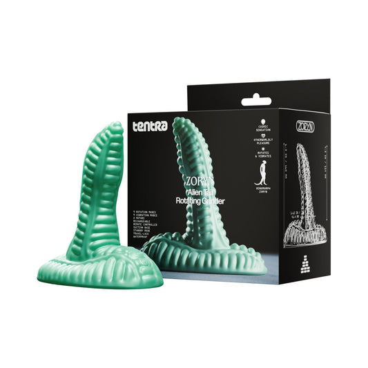 Tentra Zoryn Alien Tail Rotating Grinder – Green