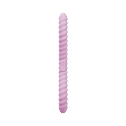 Tentra Cor Unicorn Horn Double-Ended Vibrating Dildo – Pink – 10 Vibration Modes