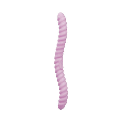 Tentra Cor Unicorn Horn Double-Ended Vibrating Dildo – Pink – 10 Vibration Modes