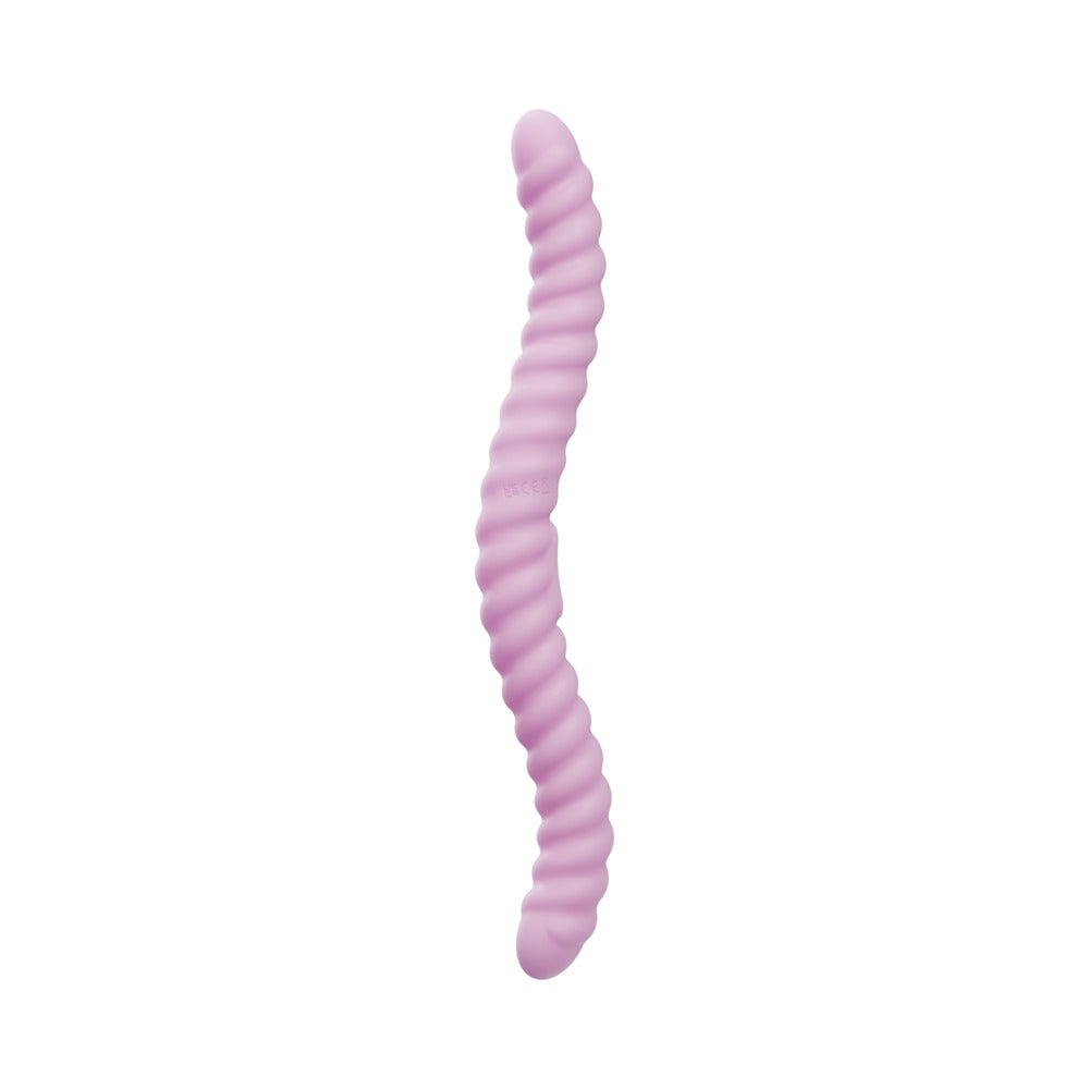 Tentra Cor Unicorn Horn Double-Ended Vibrating Dildo – Pink – 10 Vibration Modes