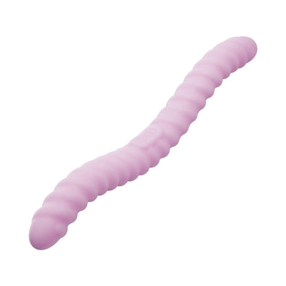Tentra Cor Unicorn Horn Double-Ended Vibrating Dildo – Pink – 10 Vibration Modes