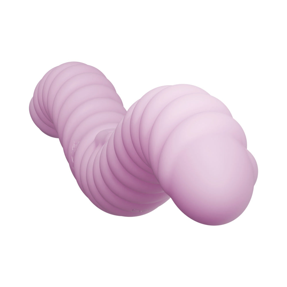 Tentra Cor Unicorn Horn Double-Ended Vibrating Dildo – Pink – 10 Vibration Modes