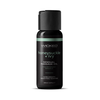 Wicked Honeysuckle+Ivy Massage Oil 4 oz.