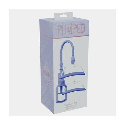 PUMPED Manual Vulva Pump - Light Purple - Includes Two Cups