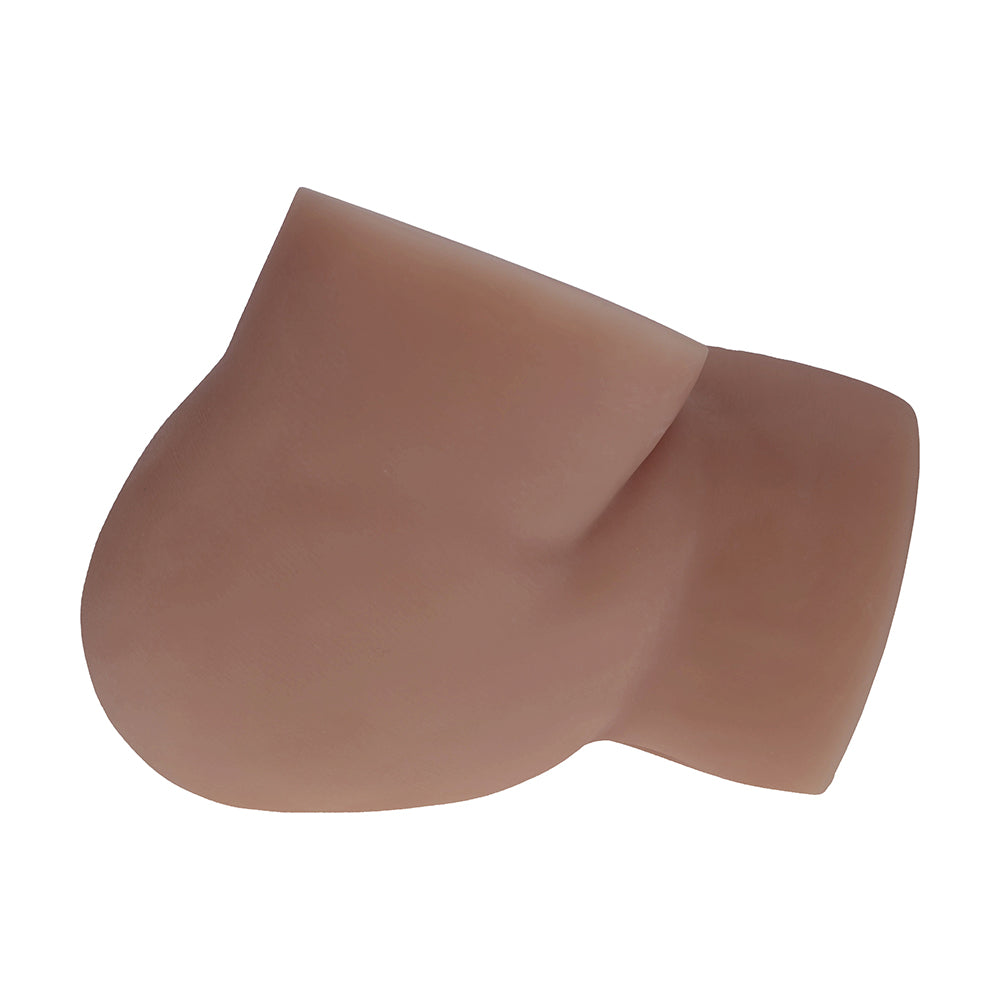 Xkin Kaya Bloom Dual Entry Vibrating Masturbator – Brown