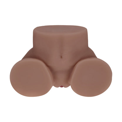 Xkin Kaya Bloom Dual Entry Vibrating Masturbator – Brown