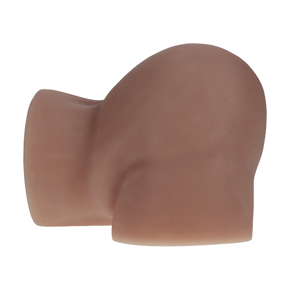 Xkin Kaya Bloom Dual Entry Vibrating Masturbator – Brown