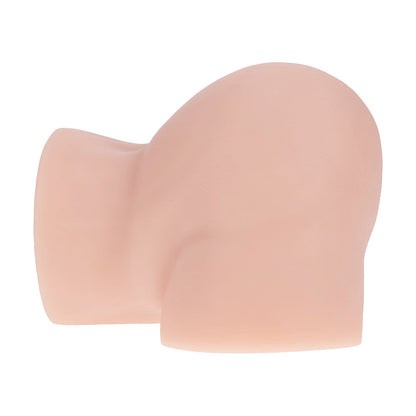 Xkin Bodyforms Rina Brooks Dual Entry Vibrating Masturbator - Beige