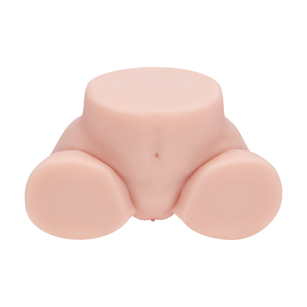 Xkin Vivica Lenore Dual Entry Vibrating Masturbator - Beige