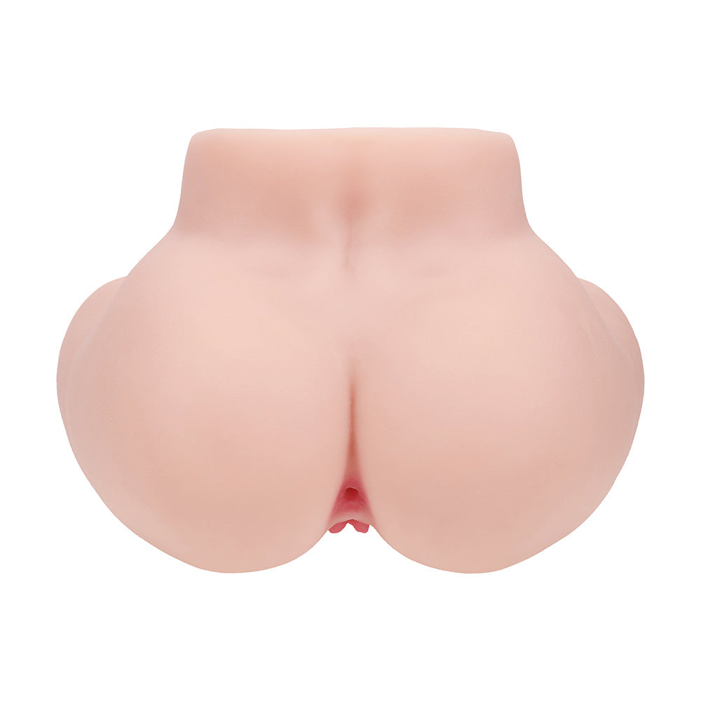 Xkin Vivica Lenore Dual Entry Vibrating Masturbator - Beige
