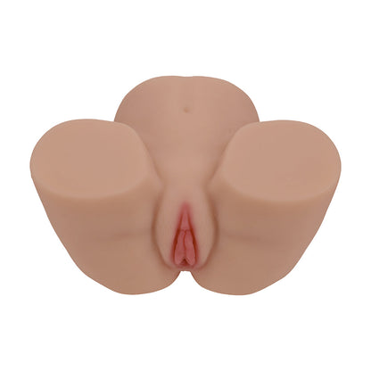 Xkin Lux Arden Dual Entry Vibrating Masturbator – Tan