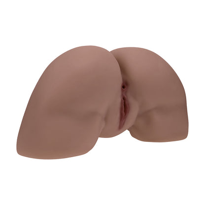 Xkin Clara Vossin Dual Entry Vibrating Masturbator – Brown
