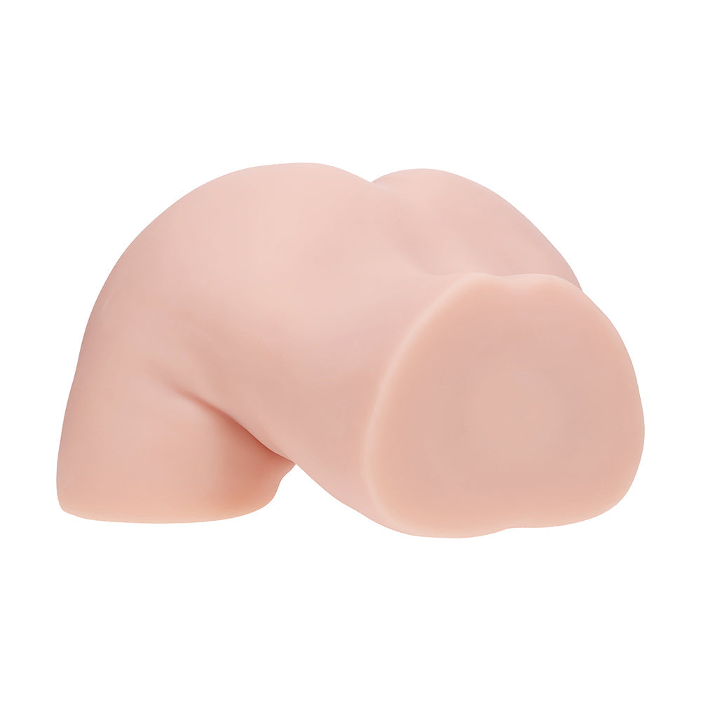 Xkin Vera Dawn Dual Entry Vibrating Masturbator - Beige