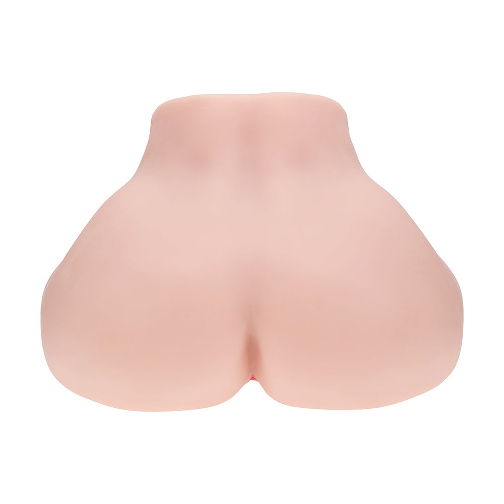 Xkin Vera Dawn Dual Entry Vibrating Masturbator - Beige