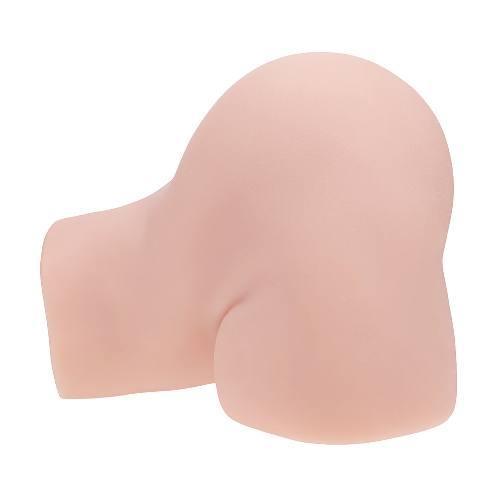 Xkin Elina Rosewood Dual Entry Vibrating Masturbator - Beige