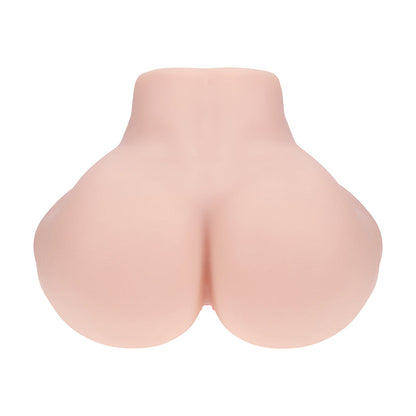 Xkin Elina Rosewood Dual Entry Vibrating Masturbator - Beige