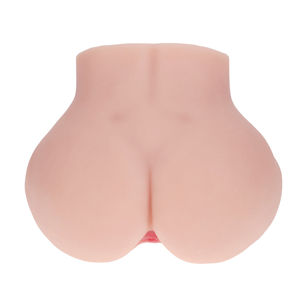 Xkin Bodyforms Mia Hart Dual Entry Vibrating Masturbator – Beige