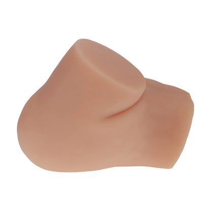 Xkin Bodyforms Nina Vale Dual Entry Vibrating Masturbator – Tan