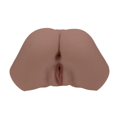 Xkin Bodyforms Layla Love Dual Entry Vibrating Masturbator – Brown