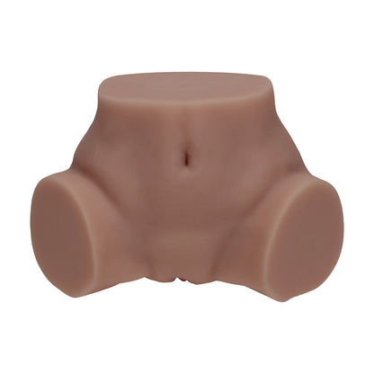 Xkin Bodyforms Layla Love Dual Entry Vibrating Masturbator – Brown