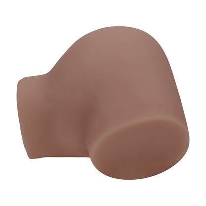 Xkin Bodyforms Layla Love Dual Entry Vibrating Masturbator – Brown