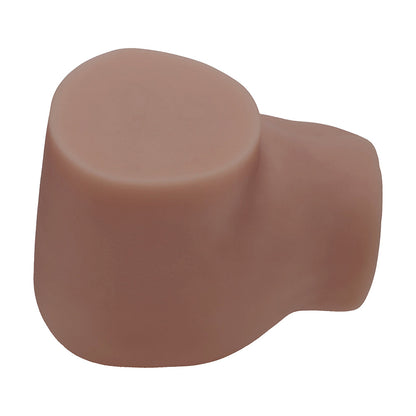 Xkin Bodyforms Layla Love Dual Entry Vibrating Masturbator – Brown