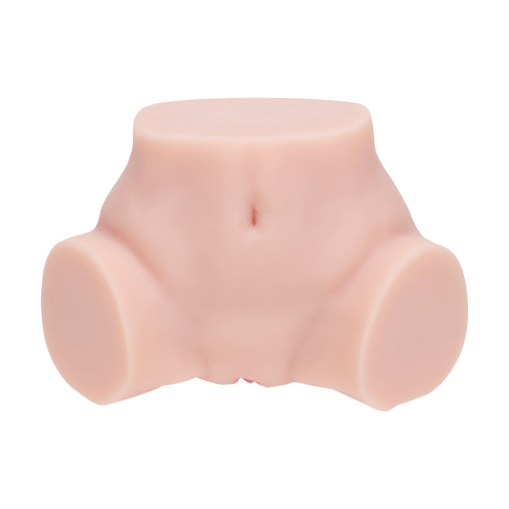 Xkin Bodyforms Ivy Lane Dual Entry Vibrating Masturbator - Beige