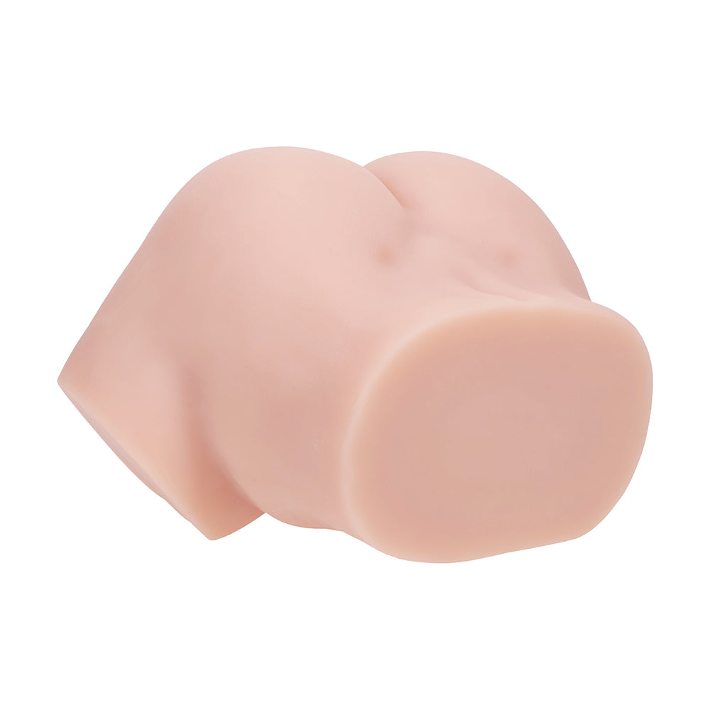 Xkin Bodyforms Ivy Lane Dual Entry Vibrating Masturbator - Beige