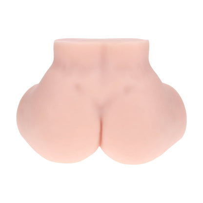 Xkin Bodyforms Bree Knox Dual Entry Vibrating Masturbator – Beige