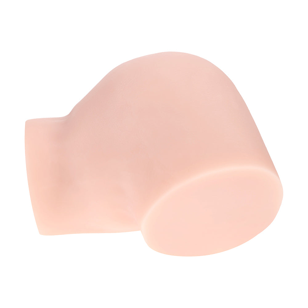 Xkin Bodyforms Bree Knox Dual Entry Vibrating Masturbator – Beige
