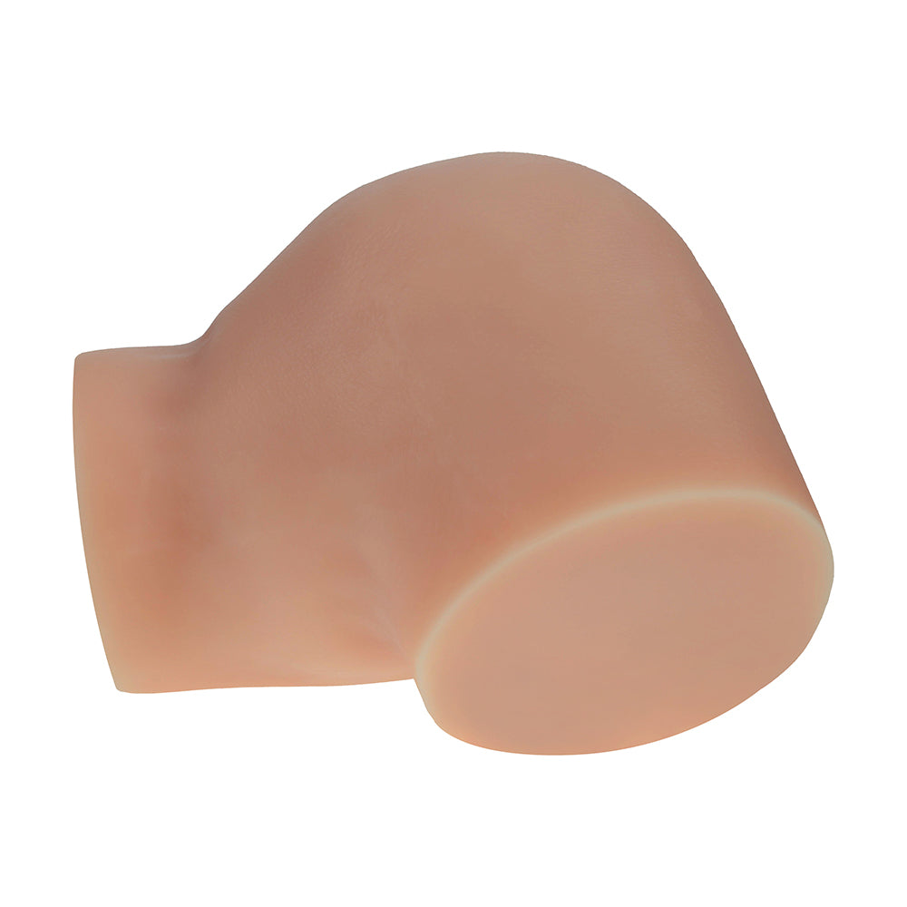 Xkin Bodyforms Valentina Vellure Dual Entry Vibrating Masturbator – Tan