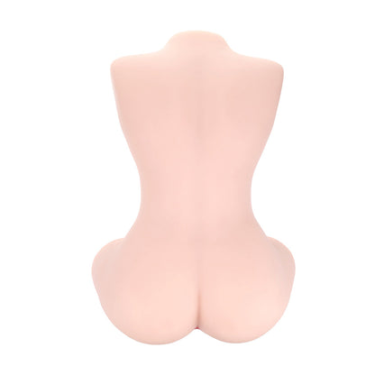 Xkin Ava Monroe Dual Entry Vibrating Masturbator – Beige