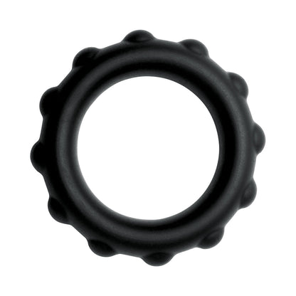 JOCK Enhancers Weighted Silicone C-Ring Set – Red and Black