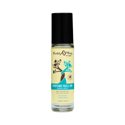 Earthly Body Night Aphrodisiac Roll-on Perfume – Sea Jasmine, 0.34 oz