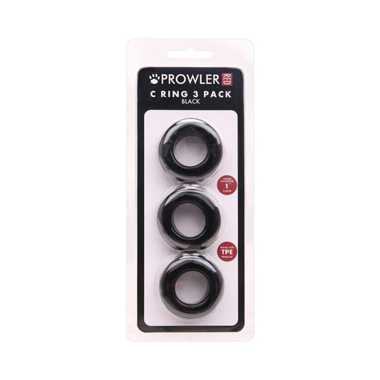 Prowler RED Cock Ring 3-Pack – Flexible Supportive Fit