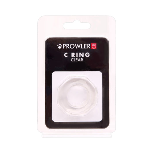 Prowler RED C-Ring Cock Ring – Clear
