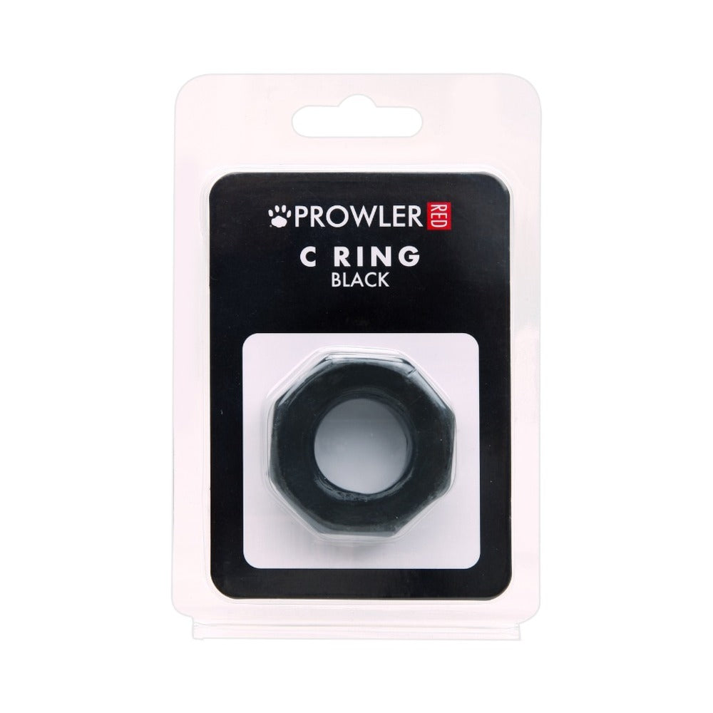 Prowler RED C-Ring Cock Ring – Black