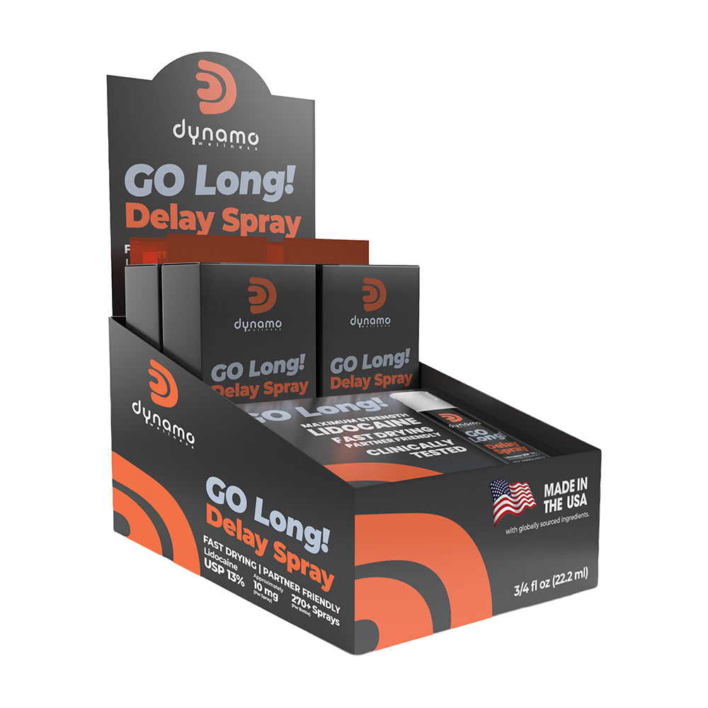 Dynamo Wellness Delay Spray - 12 Pack