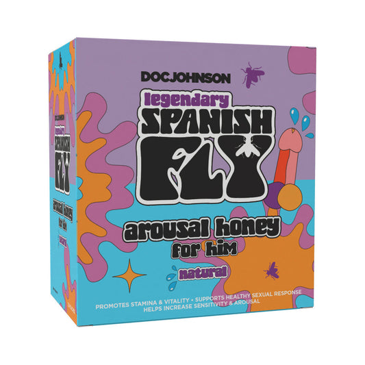 Spanish Fly Arousal Honey For Him – Natural 10g 12-Pack Display