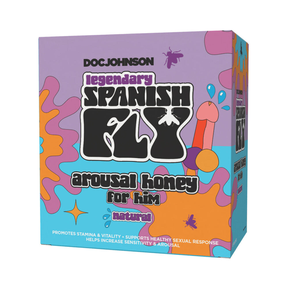 Spanish Fly Arousal Honey For Him – Natural 10g 12-Pack Display