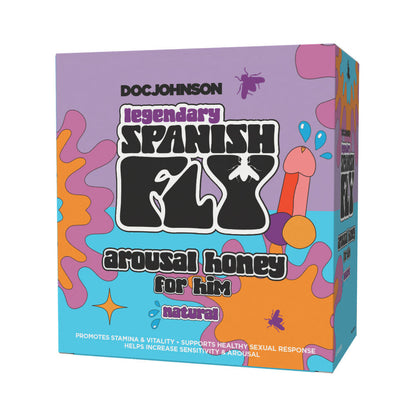 Spanish Fly Arousal Honey For Him – Natural 10g 12-Pack Display